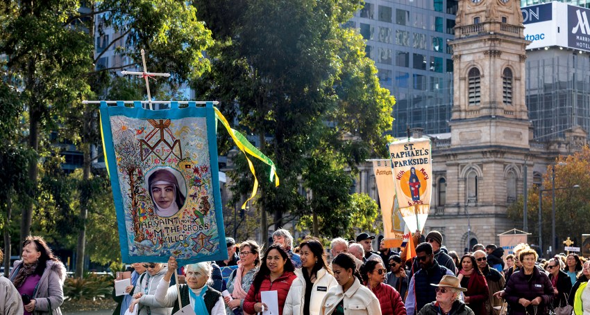 The Marian Procession on May 21 2023. Picture: Ben Macmahon