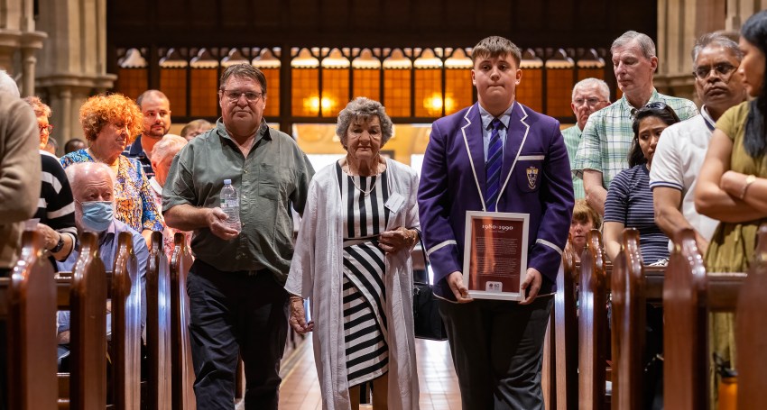 Brighton parishioner Pauline McPherson has been a loyal supporter of Project Compassion for more than half a century. Picture: Ben Macmahon