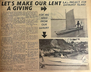 Article courtesy of Archdiocesan Archives