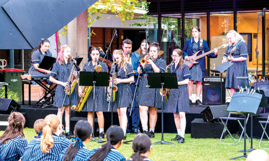 St Mary's College students perform at Sound of City Schools