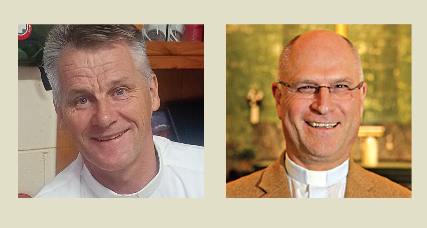 Fr Paul Crotty and Fr David Ranson.