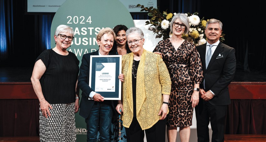 Mary MacKillop Museum has taken out Best Arts and Culture/Entertainment Experience at the Eastside Business Awards.