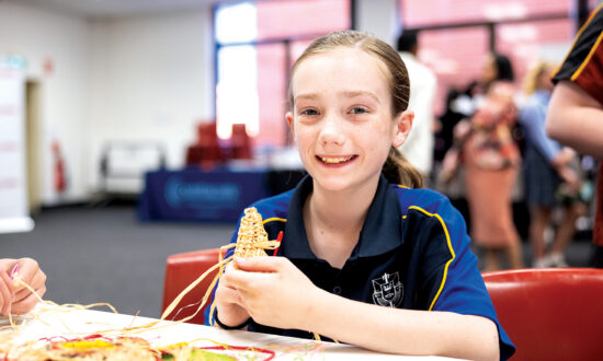 Students from Our Lady of La Vang, St Aloysius College, Dominican School, Holy Family Catholic School, St John the Apostle Parish School, St Martin’s Catholic Primary School and Xavier College attended the Thanksgiving Mass and interactive workshop. Picture: Ben Macmahon.