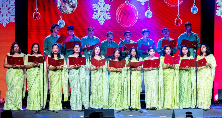 St Alphonsa choir performs at the Gloria Dei – Glory to God event hosted by the St. Alphonsa Syro-Malabar parish. Picture: St Alphonsa media team.