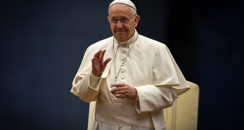 Pope Francis. Picture: Mazurcbcew.org.uk